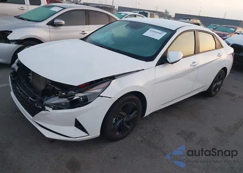 2023 Hyundai Elantra Hybrid Blue из США, поврежденный, VIN KMHLM4AJ3PU067366